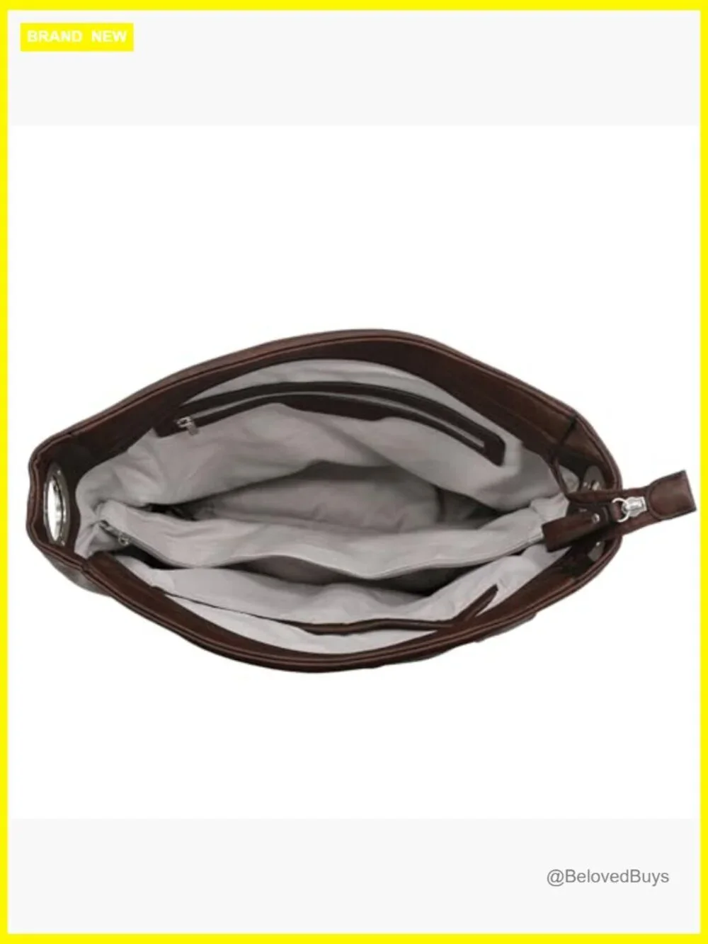Hobo Shoulder Bag with Big Snap Hook Hardware